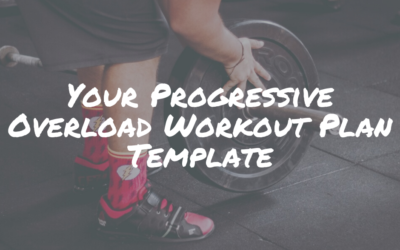 Your Progressive Overload Workout Plan Template