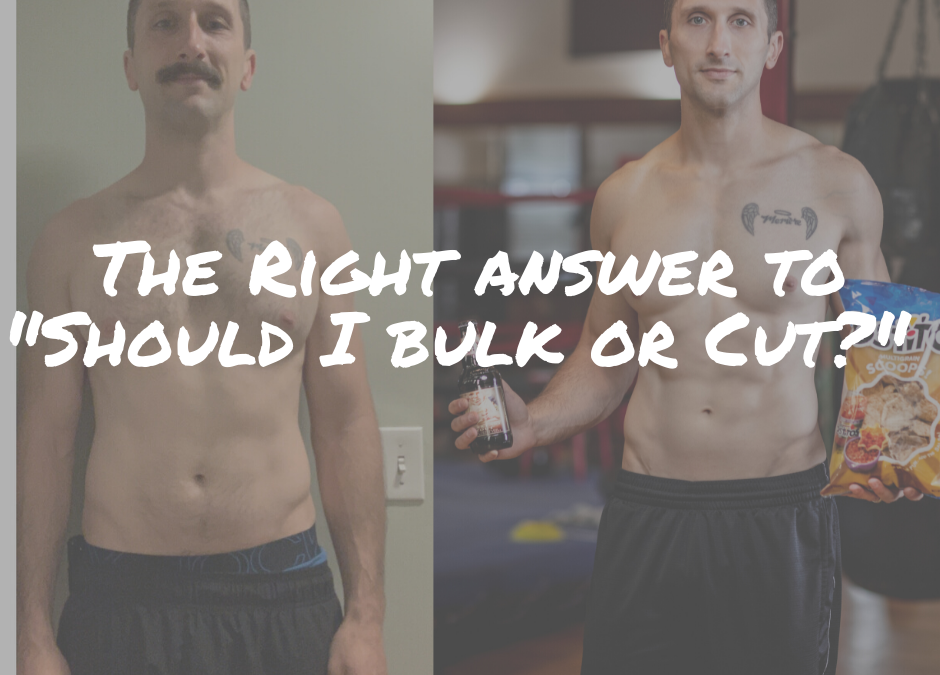 bulking and cutting pictures